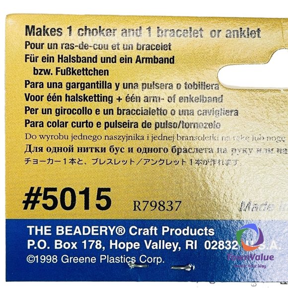 The Beadery Hemp Jewelry Making Craft Kit Set Of 4 1998 2001 Friendship Bracelet - Picture 9 of 10